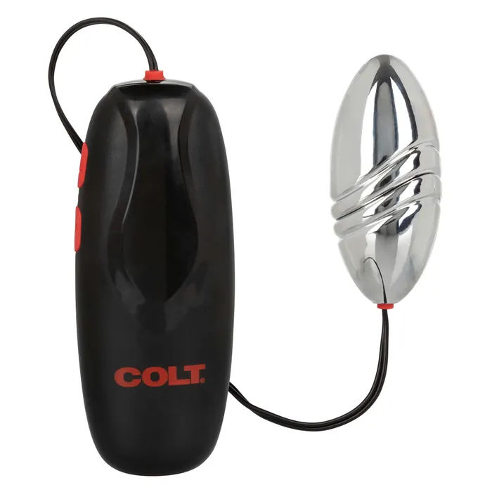 Colt Rechargeable Turbo Bullet Silver CalExotics Female Sex Toys Colt Rechargeable Turbo Bullet Silver CalExotics Female Sex Toys