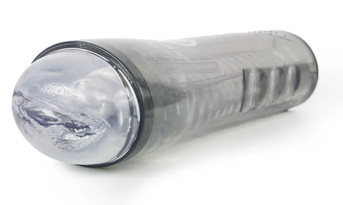 Cyberskin Release Pussy Stroker Vibrating Clear Topco Male Sex Toys