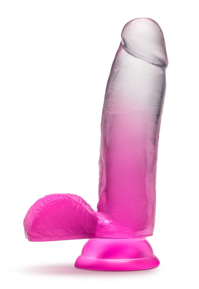 Dildos B Yours Sugar Magnolia 7 Inch Dildo Fuchsia Blush Novelties Dildos B Yours Sugar Magnolia 7 Inch Dildo Fuchsia Blush Novelties