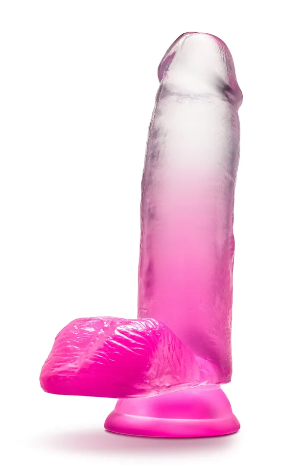Dildos B Yours Sugar Magnolia 7 Inch Dildo Fuchsia Blush Novelties Dildos B Yours Sugar Magnolia 7 Inch Dildo Fuchsia Blush Novelties