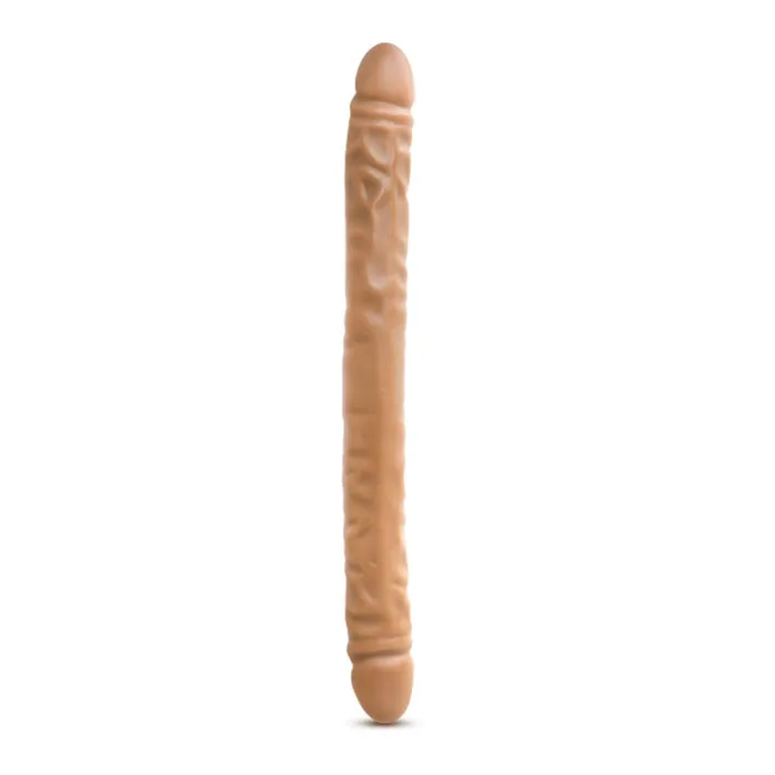 Dildos Blush Dr Skin 18 Inch Double Dildo Mocha