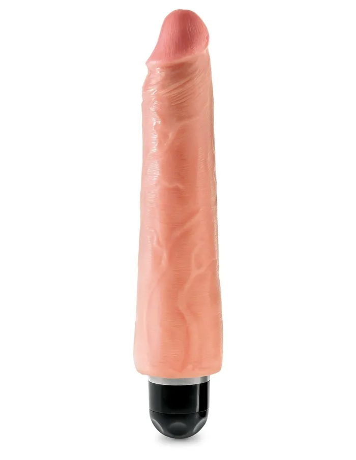 Dildos King Cock 9 Vibrating Stiffy Flesh Pipedream
