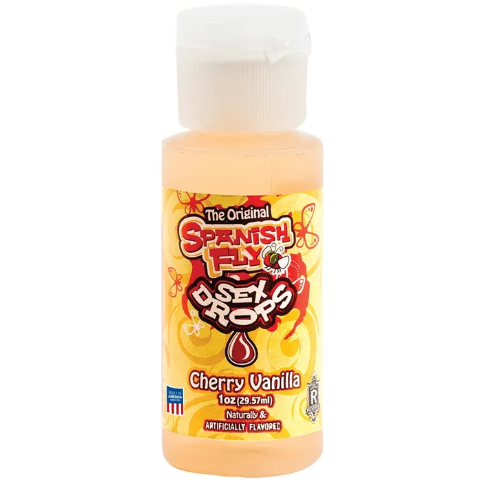 Doc Johnson Spanish Fly 1 Fl Oz Cherry Vanilla Dildos