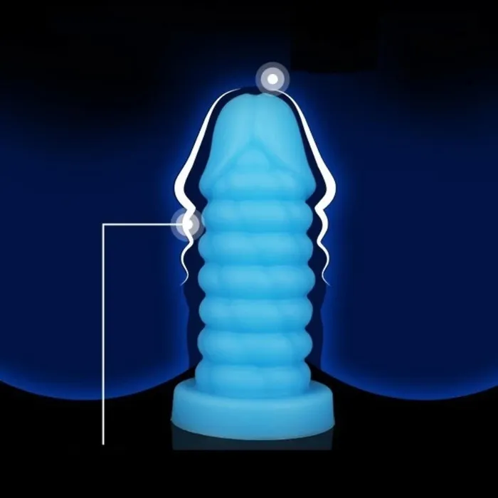 Domlust Anal Huge Black Dildo Butt Plug Big Threads Silicone Anal Dildos Masturbation Sex Toys