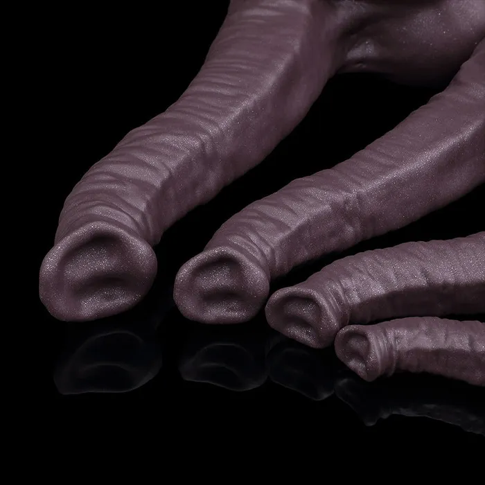 Domlust Elephant Anal Dildo Butt Plug Realistic Animal Monsterdildo Silicone Male Female Sex Toy Anal