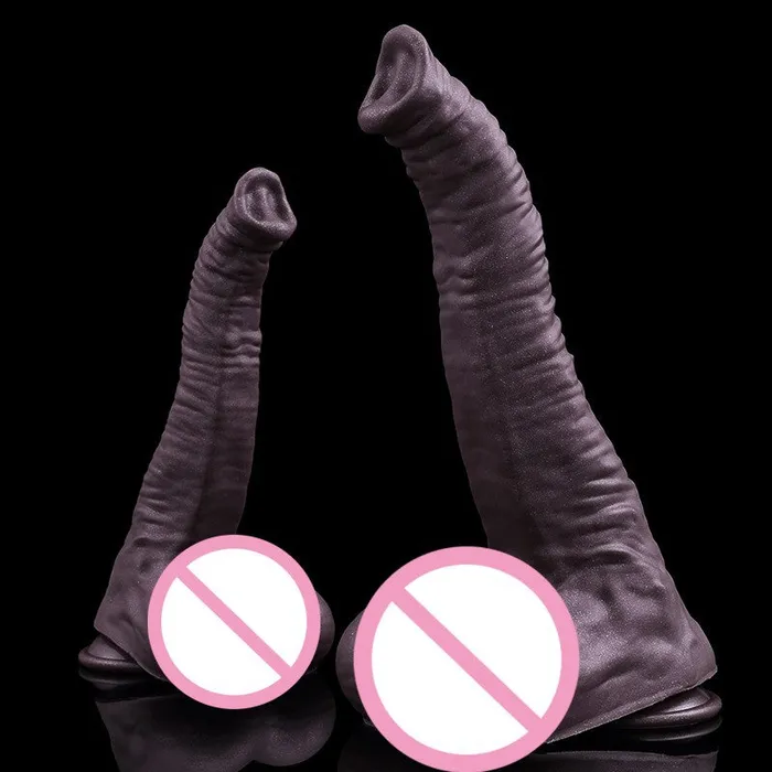 Domlust Elephant Anal Dildo Butt Plug Realistic Animal Monsterdildo Silicone Male Female Sex Toy Anal