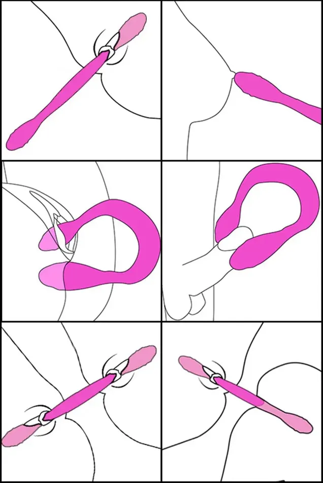 Double Thump Rechargeable Silicone Double Dildo Inmi Female Sex Toys