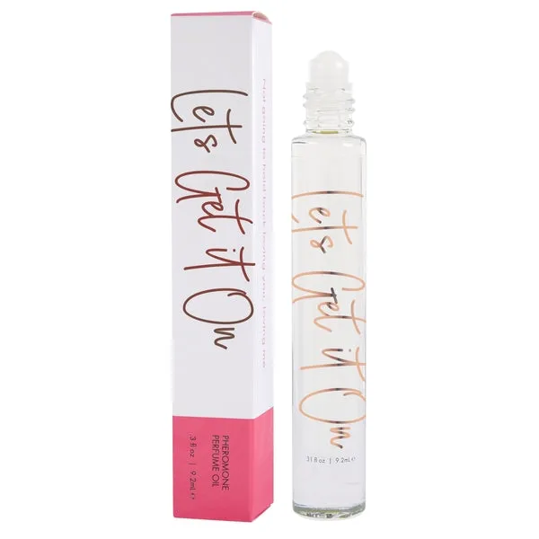 Female Sex Toys CG LETS GET IT ON Perfume Oil with Pheromones Fruity Floral 03oz 92mL