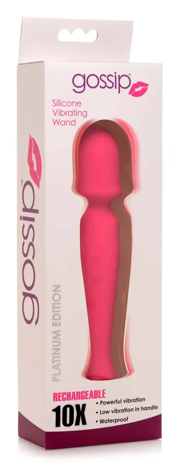 Female Sex Toys Curve Toys Silicone Wand Massager Magenta