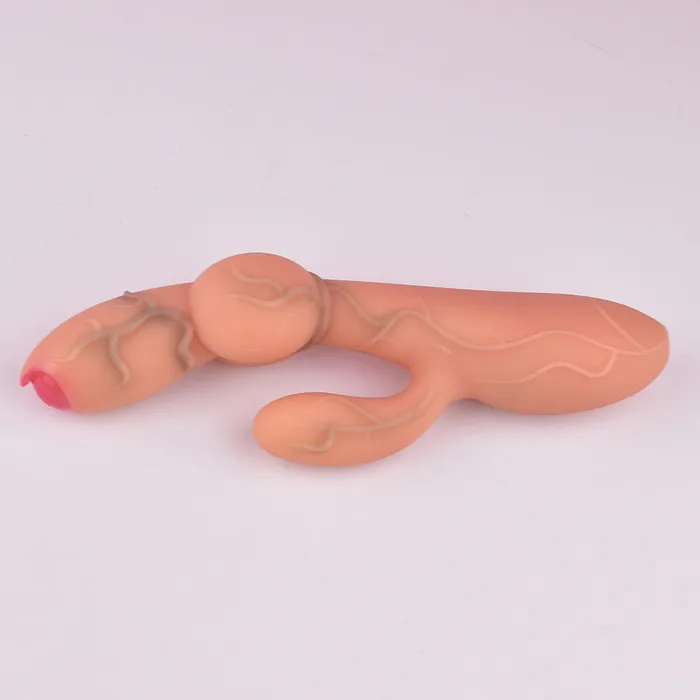 Female Sex Toys Domlust Big Knotted Vibrating Dildo Clit Vibrator Auto Heat Silicone Realistic Sex Toy for Women