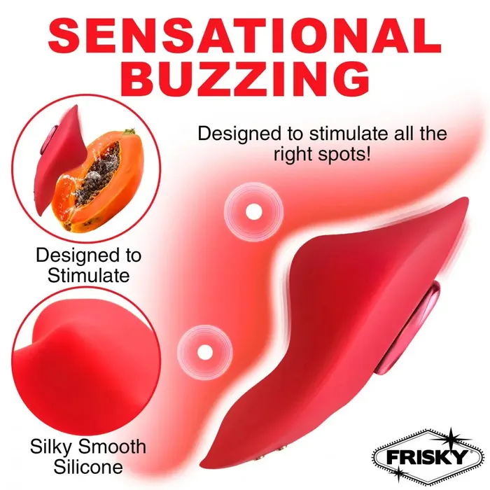Female Sex Toys Frisky Vibrating Panties Love Connection Silicone Panty Vibe with Remote Control