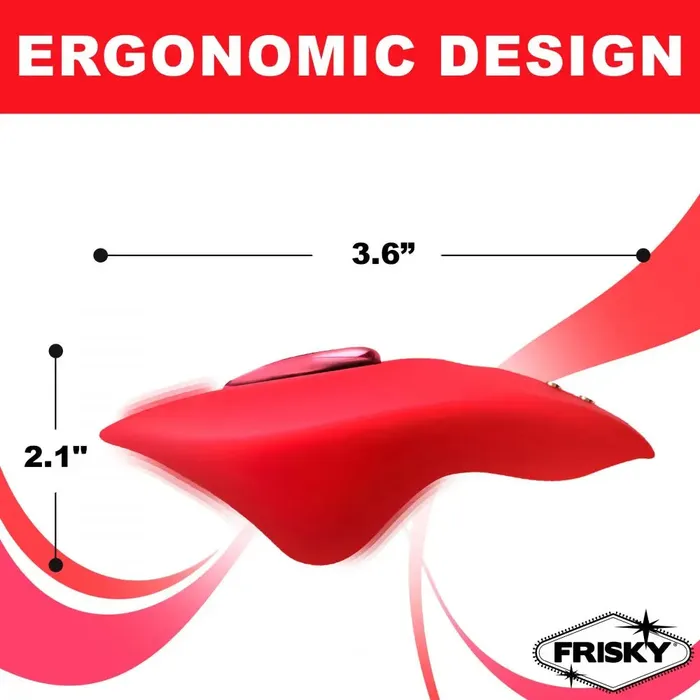 Female Sex Toys Frisky Vibrating Panties Love Connection Silicone Panty Vibe with Remote Control