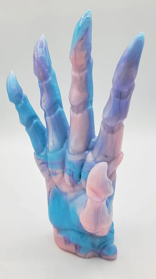 Female Sex Toys From The Edge Toys Odonatas Hand GITD Medium silicone OH422