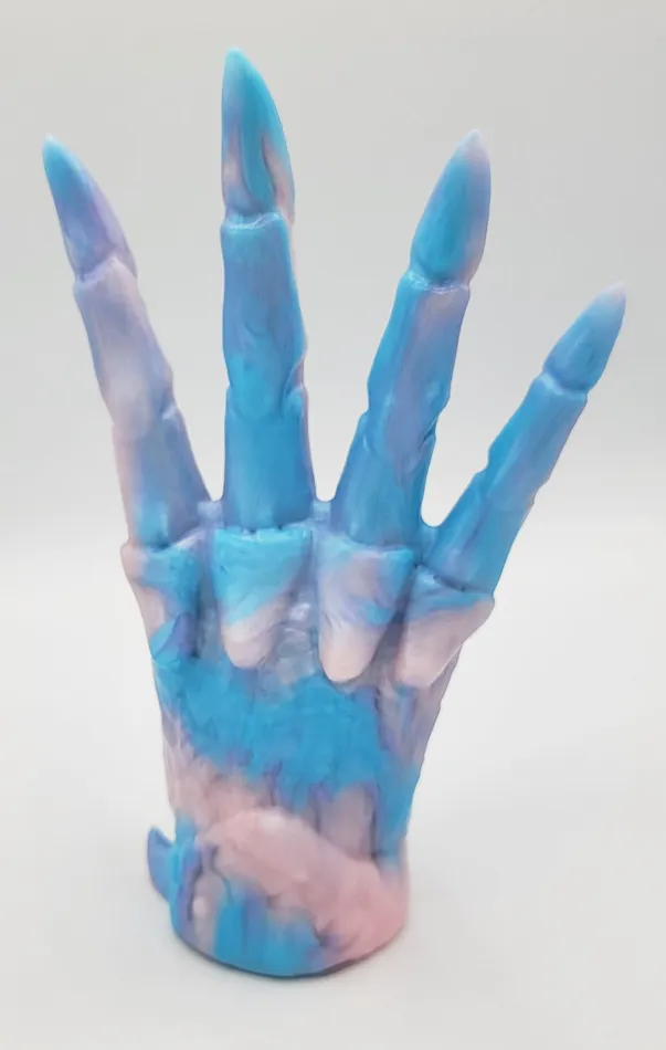 Female Sex Toys From The Edge Toys Odonatas Hand GITD Medium silicone OH422