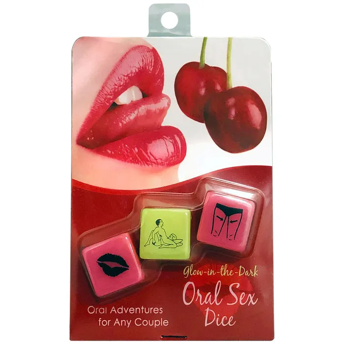 Female Sex Toys Kheper Games Glow in the Dark Oral Sex Dice