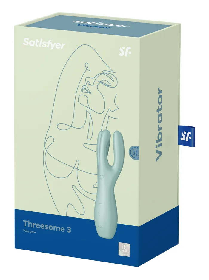 Female Sex Toys Sale Specials Threesome 3 Vibrator Mint