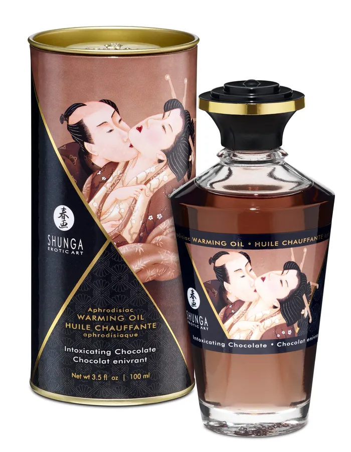 Female Sex Toys Shunga Aphrodisiac Warming Oil Intoxicating Chocolate