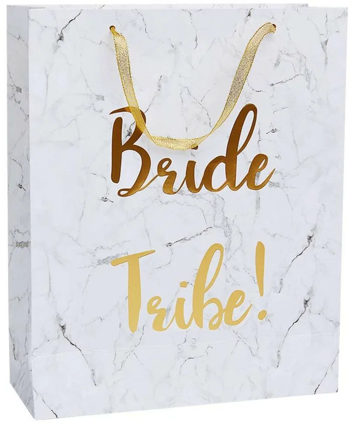 Fever Lingerie Vibrators White and Gold Bride Tribe Gift Bag