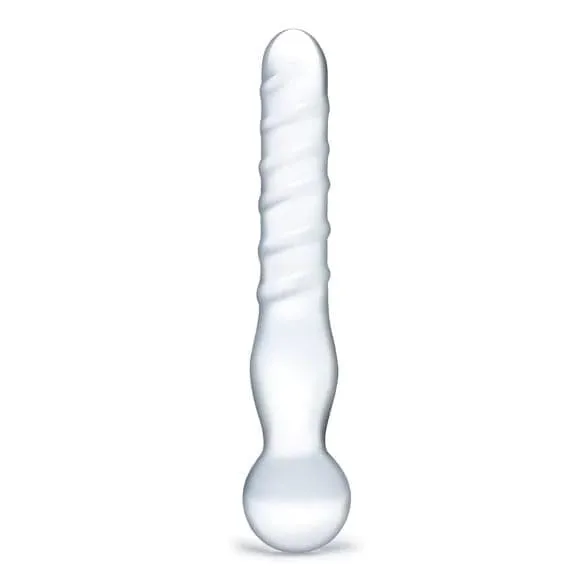 Glas Glas Joystick Clear Clear 8 Dildos