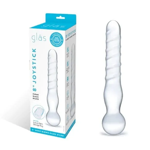 Glas Glas Joystick Clear Clear 8 Dildos