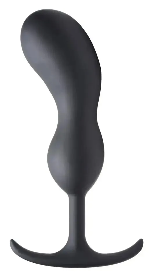 Heavy Hitters Premium Silicone Weighted Prostate Plug Large Male Sex Toys
