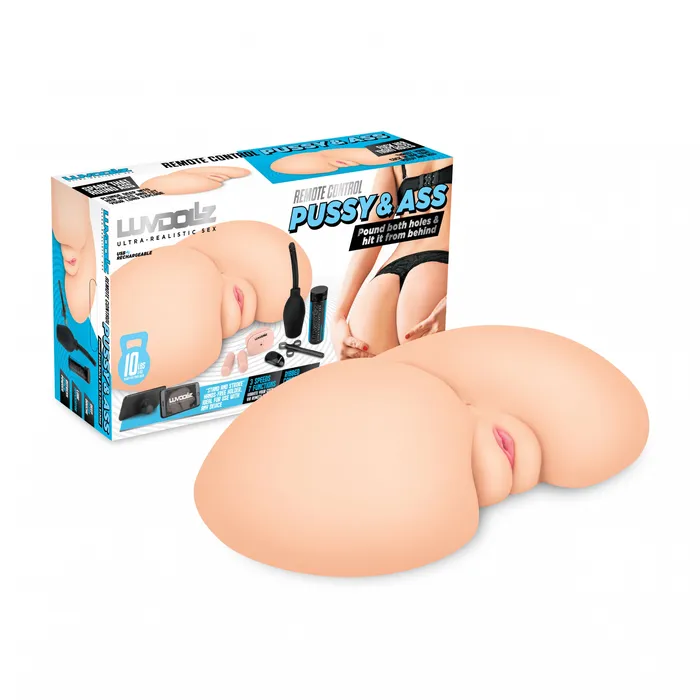 Luv Dolls Remote Control Vibrating Butt Male Sex Toys Luv Dolls Remote Control Vibrating Butt Male Sex Toys