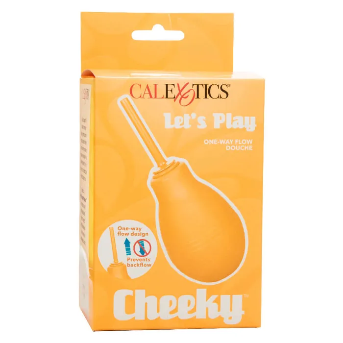 Male Sex Toys CalExotics Cheeky OneWay Flow Douche Orange Male Sex Toys CalExotics Cheeky OneWay Flow Douche Orange