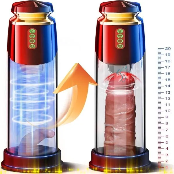 Male Sex Toys Domlust Automatic Vacuum Penis Pump Male Masturbator Powerful Sucking Penis Enlarge Trainer Male Sex Toys Domlust Automatic Vacuum Penis Pump Male Masturbator Powerful Sucking Penis Enlarge Trainer