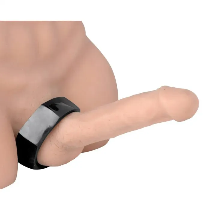 Male Sex Toys Hex Heavy Duty Cock Ring and Ball Stretcher CBT Toy XR Brands