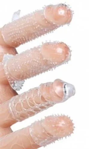 Male Sex Toys XR Brands Trinity Vibes Pleasure Penis Enhancement 4 Pack