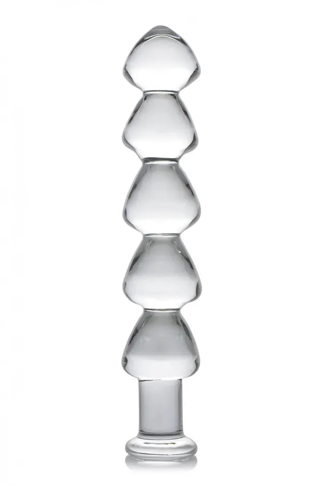 Master Series Link Drops Anal Glass Dildo Anal Dildo with Bumps Textured Anal Anal Master Series Link Drops Anal Glass Dildo Anal Dildo with Bumps Textured Anal Anal