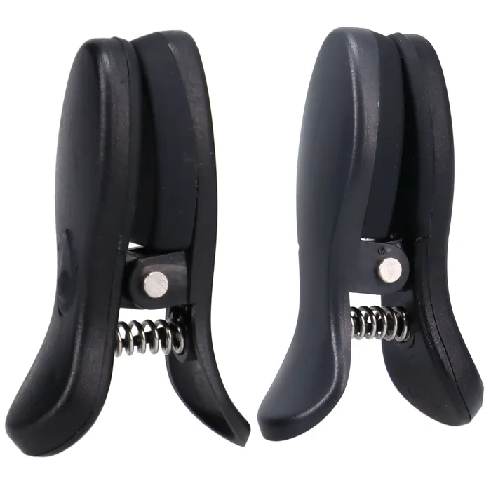 Merci Vibro Grippers Wireless Vibrating Nipple Clamps With Rechargeable Case Black Doc Johnson Female Sex Toys Merci Vibro Grippers Wireless Vibrating Nipple Clamps With Rechargeable Case Black Doc Johnson Female Sex Toys