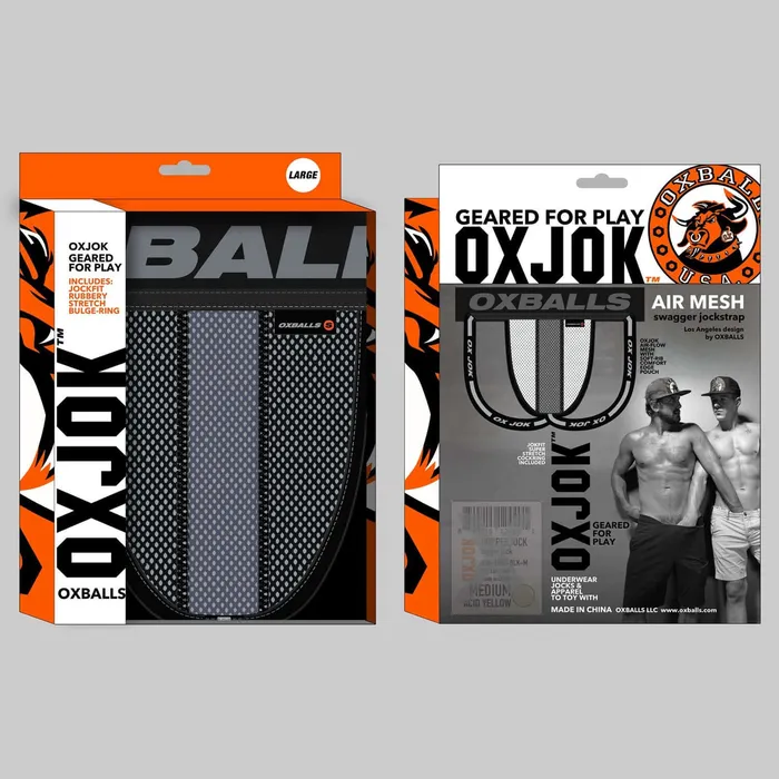 OXJok Anal Airmesh Upthrust SliderStrap Jock Tar Black Medium OXJok Anal Airmesh Upthrust SliderStrap Jock Tar Black Medium