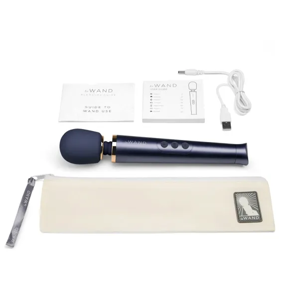 Petite Rechargeable Massager Navy LE Wand Female Sex Toys
