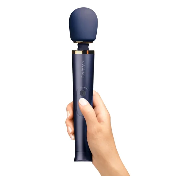 Petite Rechargeable Massager Navy LE Wand Female Sex Toys