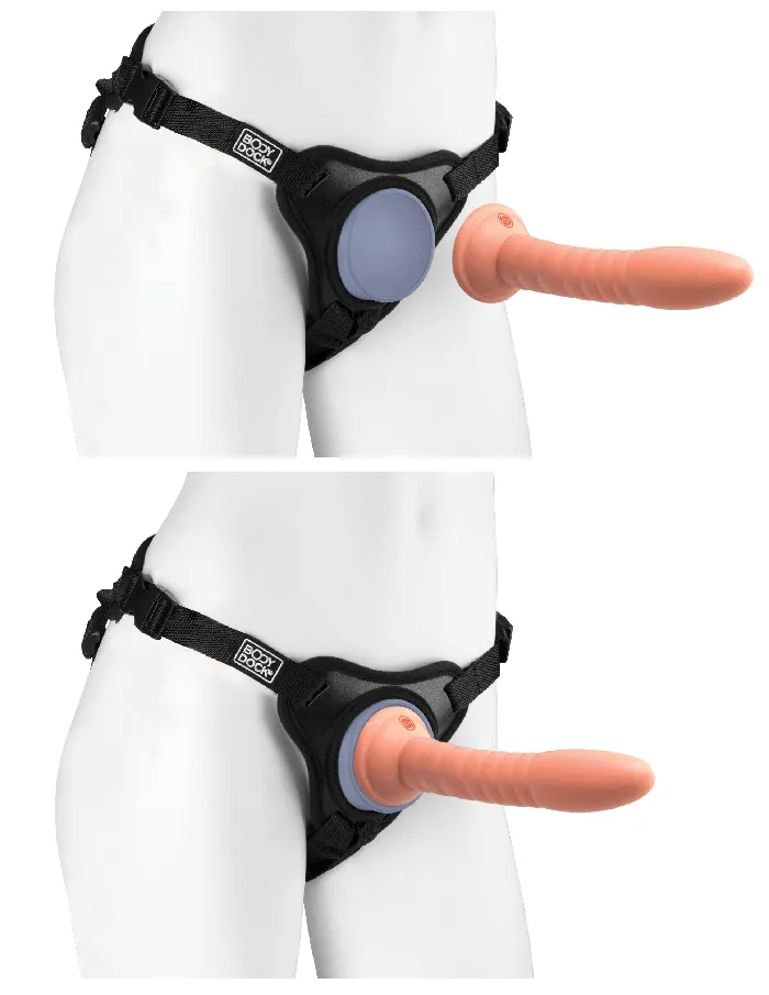 Pipedream Female Sex Toys Dillio Platinum Body Dock Se Universal Strapon Harness Black Pipedream Female Sex Toys Dillio Platinum Body Dock Se Universal Strapon Harness Black