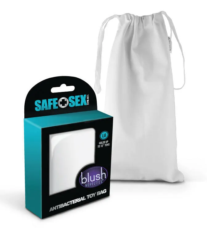 Safe Sex Antibacterial Toy Bag Large Each Blush Novelties Couples