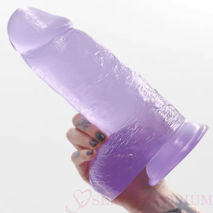 Sexy Emporium Dildos Satan 2 989 Inch Circumference Dildo Purple