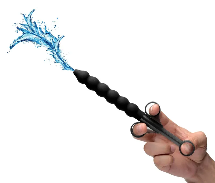 Silicone Beaded Lubricant Launcher XR Brands Anal