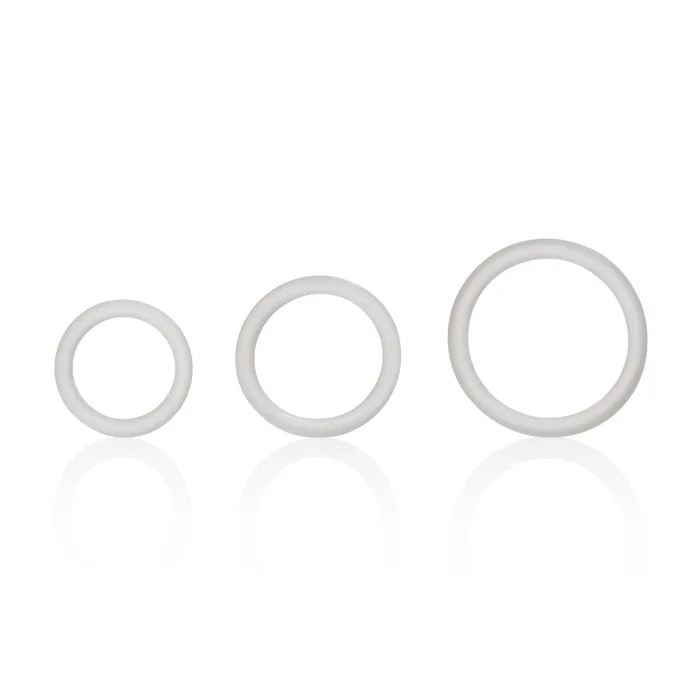 Silicone Support Rings Clear CalExotics Anal