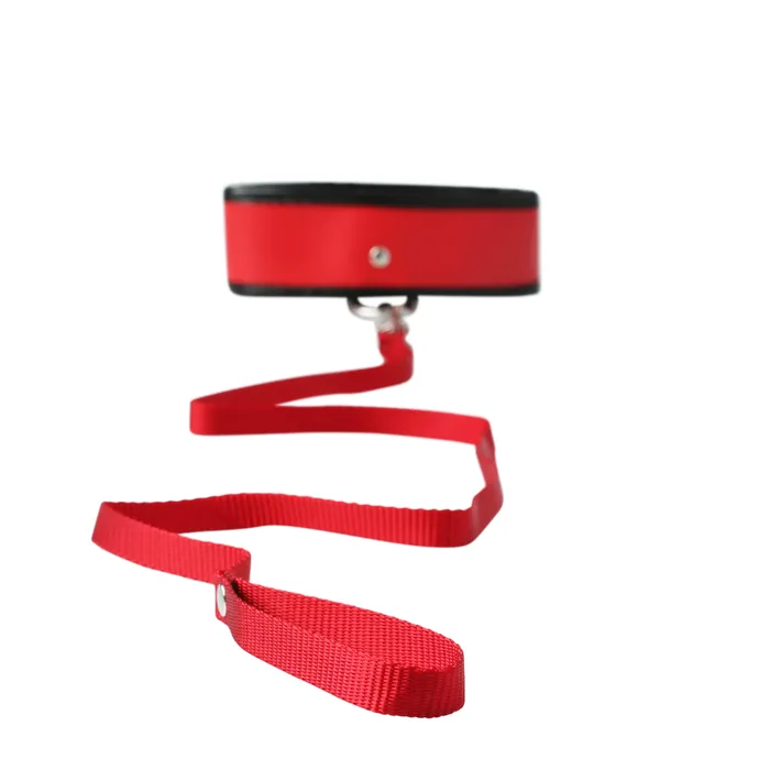 Sportsheets Vibrators Sex and Mischief Leash and Collar Red