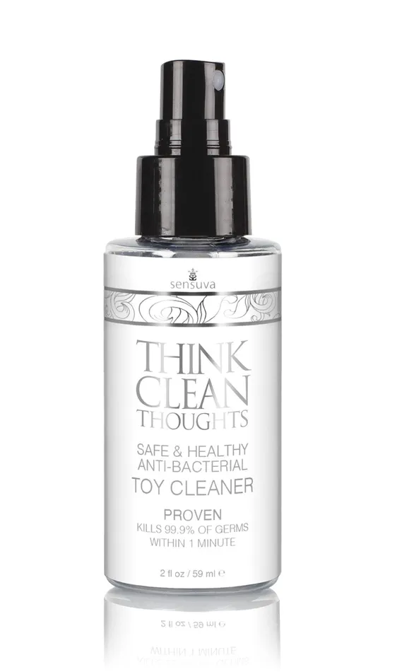 Think Clean Thoughts Antibacterial Toy Cleaner 2 Fl Oz Sensuva Vibrators
