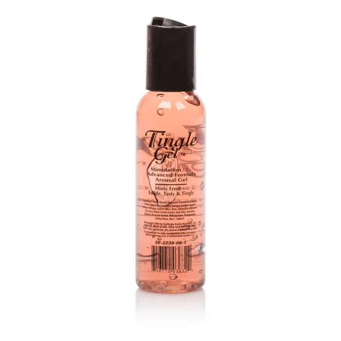 Tingle Gel 24 Fl Oz Clamshell CalExotics Enhancers Tingle Gel 24 Fl Oz Clamshell CalExotics Enhancers