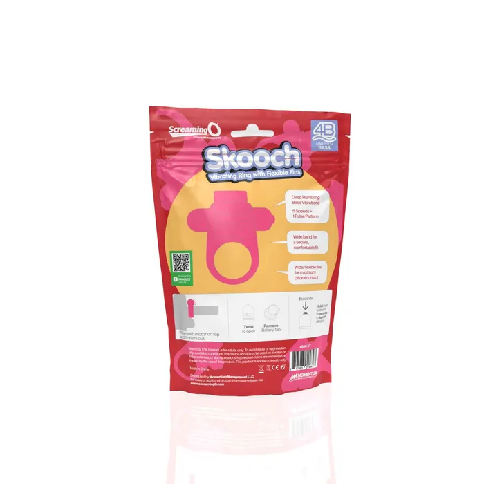 Vibrators 4b Skooch Strawberry Screaming O