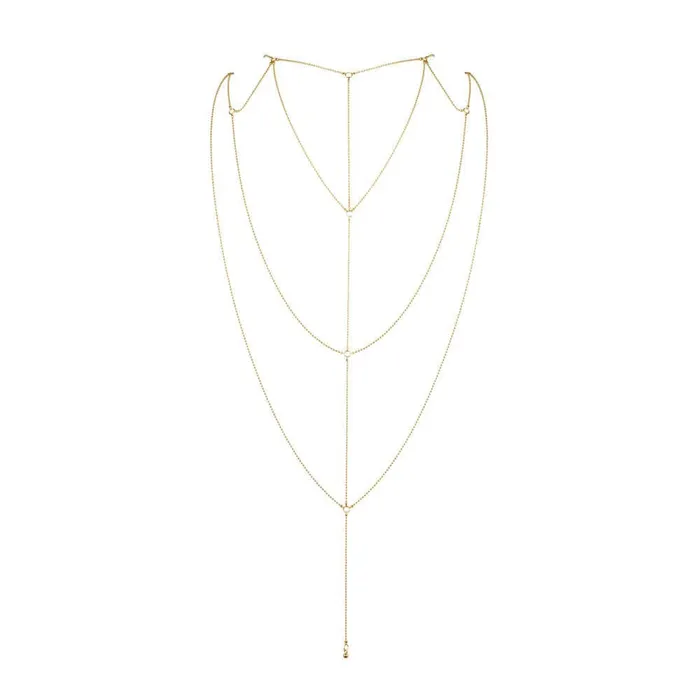 Vibrators Bijoux Indiscrets Bijoux Indiscrets Magnifique Back and Cleavage Chain Vibrators Bijoux Indiscrets Bijoux Indiscrets Magnifique Back and Cleavage Chain