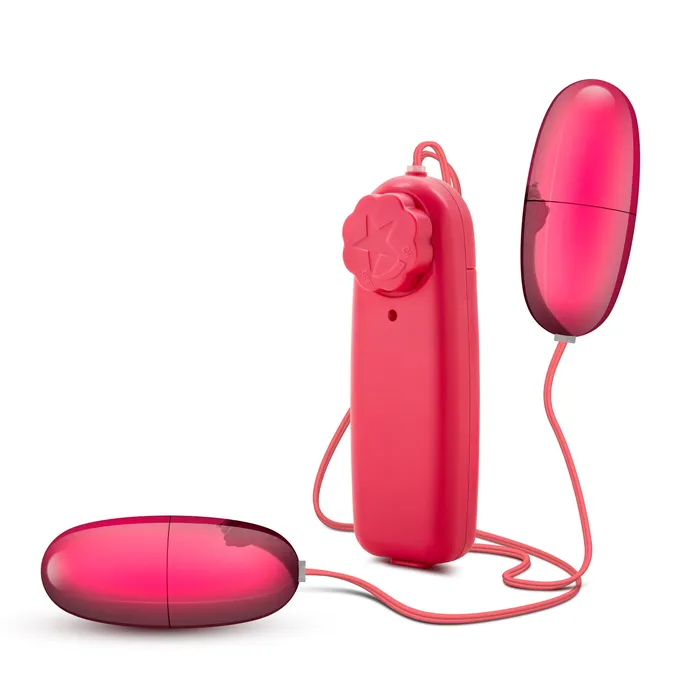 Vibrators Blush Novelties B Yours Double Pop Eggs Cerise