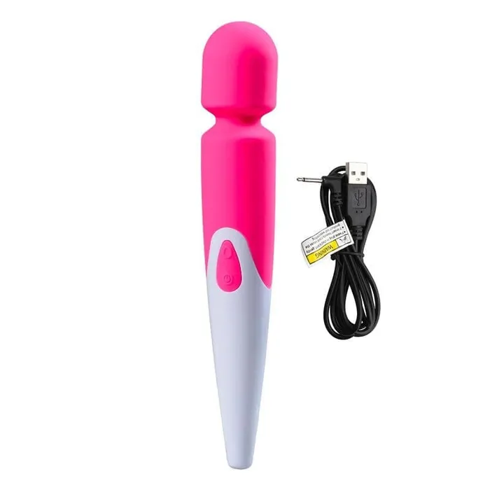Vibrators iWand 10 Speed Waterproof Rechargeable Wand Pink Various Toy Brands Vibrators iWand 10 Speed Waterproof Rechargeable Wand Pink Various Toy Brands