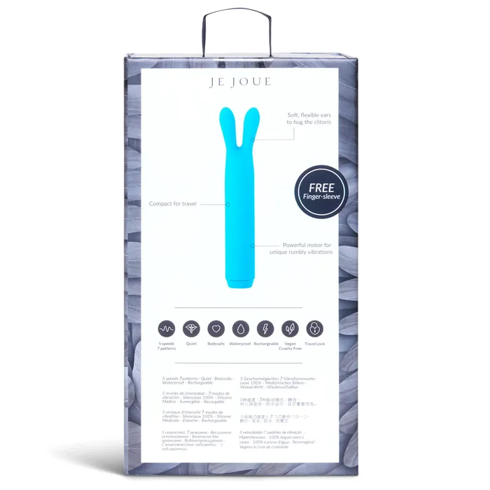 Vibrators Je Joue Je Joue Rabbit Bullet Vibrator Teal