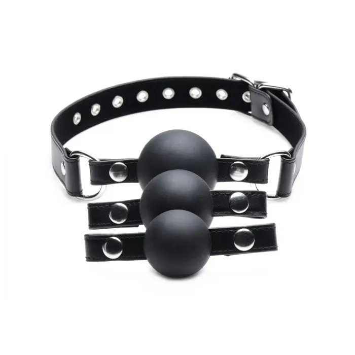 XR Brands Male Sex Toys Silicone Interchangeable Ball Gag Set BDSM Training Gags XR Brands Male Sex Toys Silicone Interchangeable Ball Gag Set BDSM Training Gags