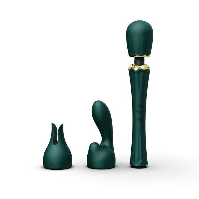 ZALO Kyro Wand Massager Turquoise Green ZALO Vibrators